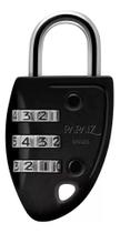 2X Cadeado Segredo 30Mm Zamac Cs23 Preto Papaiz 2X Cadeado Segredo 30Mm Zamac Cs23 Preto Papaiz