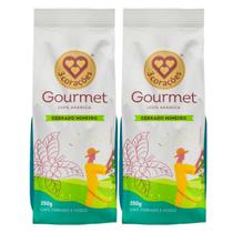 2x Café Torrado E Moído Gourmet 3 Corações Cerrado Mineiro 250g - 2x Café Torrado E Moído Gourmet 3 Corações Cerrado Mineiro 250g -
