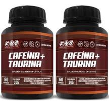 2x Cafeina + Taurina 60 Capsulas