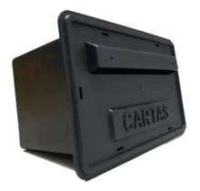 2X Caixa Carta Pvc Embutir Sobrepor Gradil Portão Pr