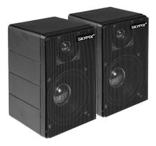 2x Caixa De Som Acustica Pb500 40w 4 Polegadas Para Bar Loja