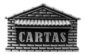 2X Caixa De Tijolinho Prata Em Pvc Para Muro / Grade