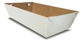 2X Caixa Embalagem Bandeja P Porção Batata Frita Salgados C/