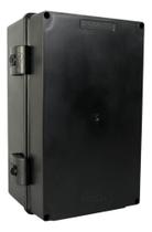 2X Caixa Montagem Entrada Provisória Preta 250X160X120Mm Ip6