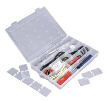 2X Caixa Organizadora Transparente Divisória Adaptável Multi