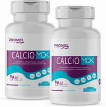 2x Cálcio MDk (Cálcio, Magnésio, Vitamina D e Vitamina K2) 60 Caps Promel
