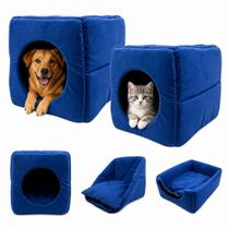 2x Cama Pet 3em1 Suede Médio para Cachorro e Gato Toca Sofá Caminha 2x Cama Pet 3em1 Suede Médio para Cachorro e Gato Toca Sofá Caminha