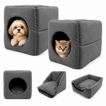 2x Cama Pet 3em1 Suede Pequeno para Cachorro e Gato Toca Sofá Caminha 2x Cama Pet 3em1 Suede Pequeno para Cachorro e Gato Toca Sofá Caminha