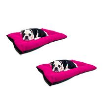 2x Cama Pet Colchonete Médio Futon para Cachorros Impermeável