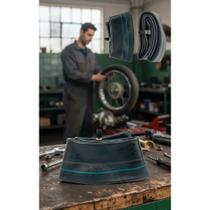 2x Câmara Ar Moto Aro 18 Reforçada CG Titan Fan 125-160