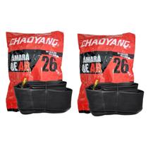 2x câmara de ar 26 x 1.95/2.125 Chaoyang bico grosso 33 mm