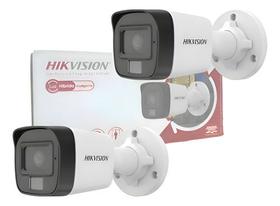 2x Câmera Ip Hikvision Ds-2cd1021g2-liu 2mp 2.8mm Audio