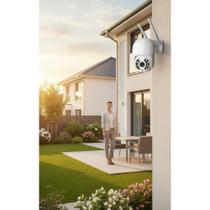 2x Câmera Segurança Externa Wifi Full HD PTZ IP66