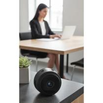 2x Câmera Wifi HD 1080p - Segurança 24h Noturna (Preta)