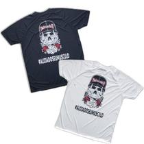 2x Camiseta Caveira (Preta/Branca) Nutricenter Lançamento