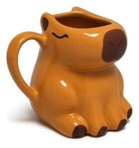 2X Caneca Animal Exótico Capivara Colecionável Temática
