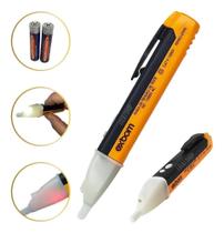 2X Caneta Detectora De Tensão Corrente Elétrica Teste Sonoro 2X Caneta Detectora De Tensão Corrente Elétrica Teste Sonoro