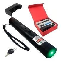 2X Caneta Laser Pointer Ultra Forte Alcance 50Km - Verde 303