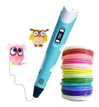 2X Canetas 3D Proficional 3Dpen Impressora 3D Filamentos Cri