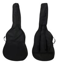 2X Capa Bag Para Violão Folk Simples Alça Dupla Abertura Lat