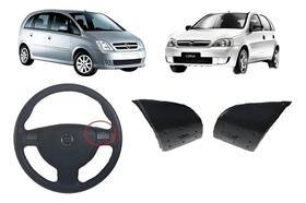 2X Capa Botão Acionador Da Buzina Corsa Meriva Montana Par 2X Capa Botão Acionador Da Buzina Corsa Meriva Montana Par