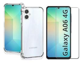2X Capa Capinha Case + Película 3D Para Samsung Galaxy A06 4