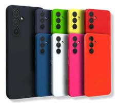 2X Capa Capinha Compatível Samsung A55 5G Proteção Aveludado