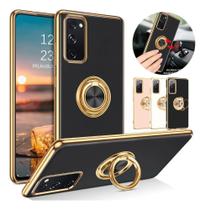 2X Capa Capinha Para Samsung Galaxy S20 Fe Tel.6.5 Luxo Prem