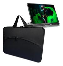 2X Capa Case Bolsa Protetora Monitor Portátil - 15.6 Polegad