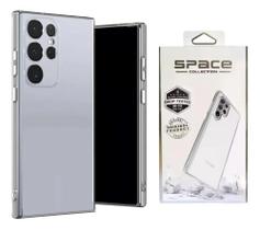 2X Capa Case Space Clear Para Samsung Galaxy S23 S23+ S23 Ul