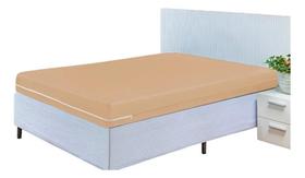 2X Capa De Colchão Com Zíper Malha Gel Solteiro Cor Avela 2X Capa De Colchão Com Zíper Malha Gel Solteiro Cor Avela