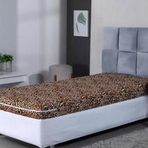 2X Capa De Colchão Ibitex Solteiro Malha Gel Estampada Cor O 2X Capa De Colchão Ibitex Solteiro Malha Gel Estampada Cor O