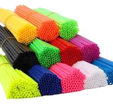 2X Capa De Raios Bike Moto Bicicleta Cadeira Rodas Canudo Co 2X Capa De Raios Bike Moto Bicicleta Cadeira Rodas Canudo Co