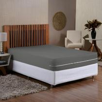 2X Capa Para Colchão Casal Malha Ziper Resistente Rapido C