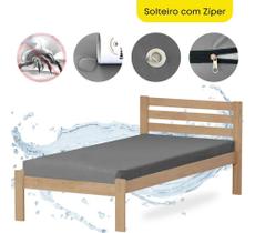 2X Capa Protetora Colchão Cama Solteiro Impermeável Protet