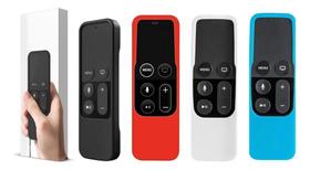 2X Capa Silicone Premium Controle Apple Tv 4 Geração / 4K No 2X Capa Silicone Premium Controle Apple Tv 4 Geração / 4K No