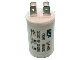 2x Capacitor de Partida 2uf/450v Faston 5% 30x50mm Epx 2x Capacitor de Partida 2uf/450v Faston 5% 30x50mm Epx