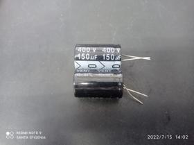 2x Capacitor Eletrolítico 150uf/400v 105 22x35mm Topway 2x Capacitor Eletrolítico 150uf/400v 105 22x35mm Topway