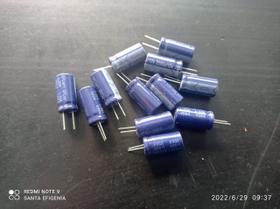2x Capacitor Eletrolítico 2200uf/10v 105 10x20mm Acon