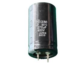 2x Capacitor Eletrolitico 270uf/400v Snap-in 85 25x45mm