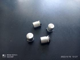 2x Capacitor Eletrolítico 470uf/10v Smd 105 8x10mm