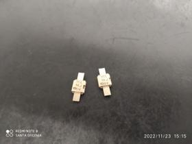 2x Capacitor Mica Prata 18pf/100v 5% Cmb1l Icl