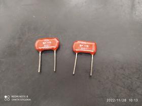 2x Capacitor Mica Prata 2,2nf/100v = 2k2/100v 3% Cm3 Icl