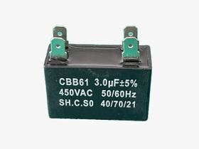 2x Capacitor Partida 3uf/450v Faston 38x15x25mm Cbb61