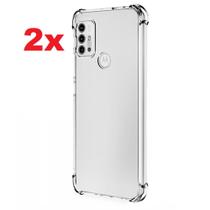 2x Capas Anti Impacto Transparente para Motorola Moto G10 / G20 / G30 - JV ACESSORIOS