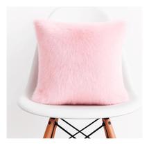 2X Capas De Almofadas De Pelucia Pelo Curto Luxo 40X40 Rosa 2X Capas De Almofadas De Pelucia Pelo Curto Luxo 40X40 Rosa