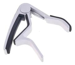 2X Capotraste Braçadeira Dolphin Prata Violão Aço / Guitarra 2X Capotraste Braçadeira Dolphin Prata Violão Aço / Guitarra