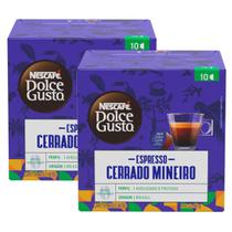 2x Capsula de Café Dolce Gusto Cerrado Mineiro 10 unidades -