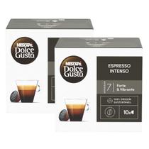 2x Capsula de Café Dolce Gusto Espresso Intenso 10 unidades -