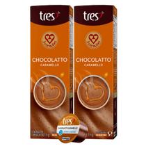 2X Cápsula De Café Tres 3 Corações Chocolatto Caramello 10Un